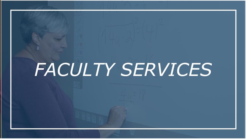 Faculty-Services